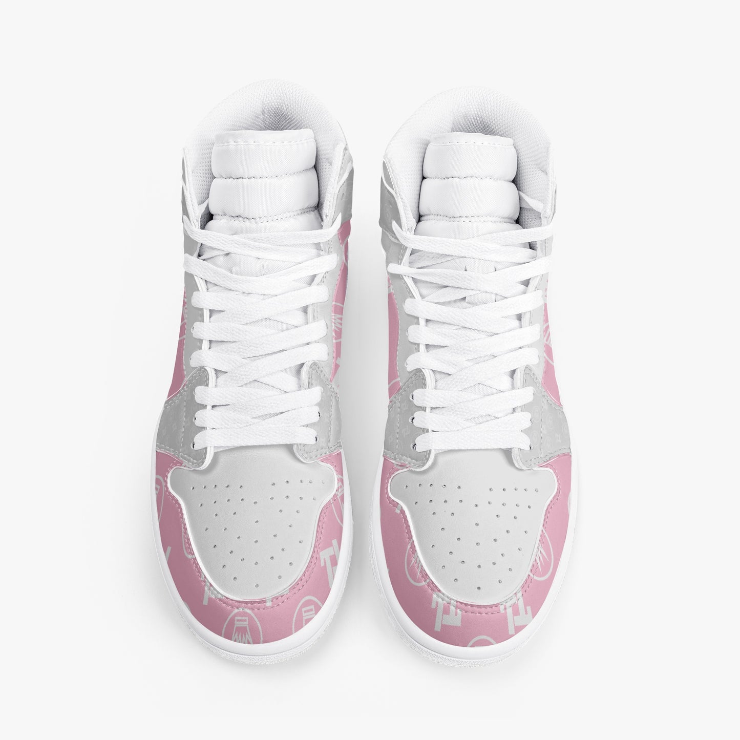 Pink High Top Sneakers