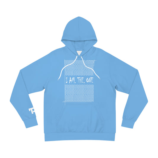 Light Blue '' I am The One '' Hoodie