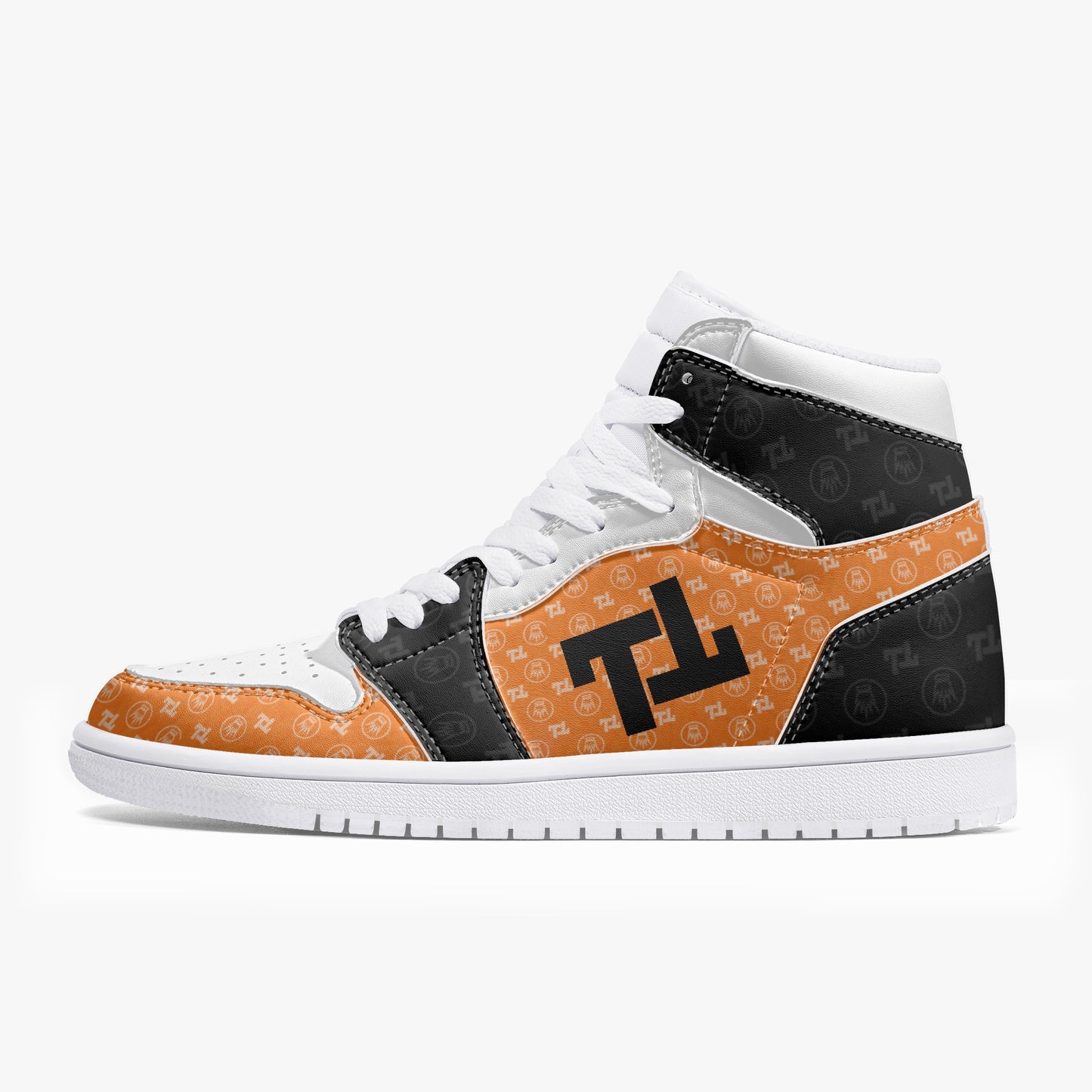 Orange High Top Sneakers